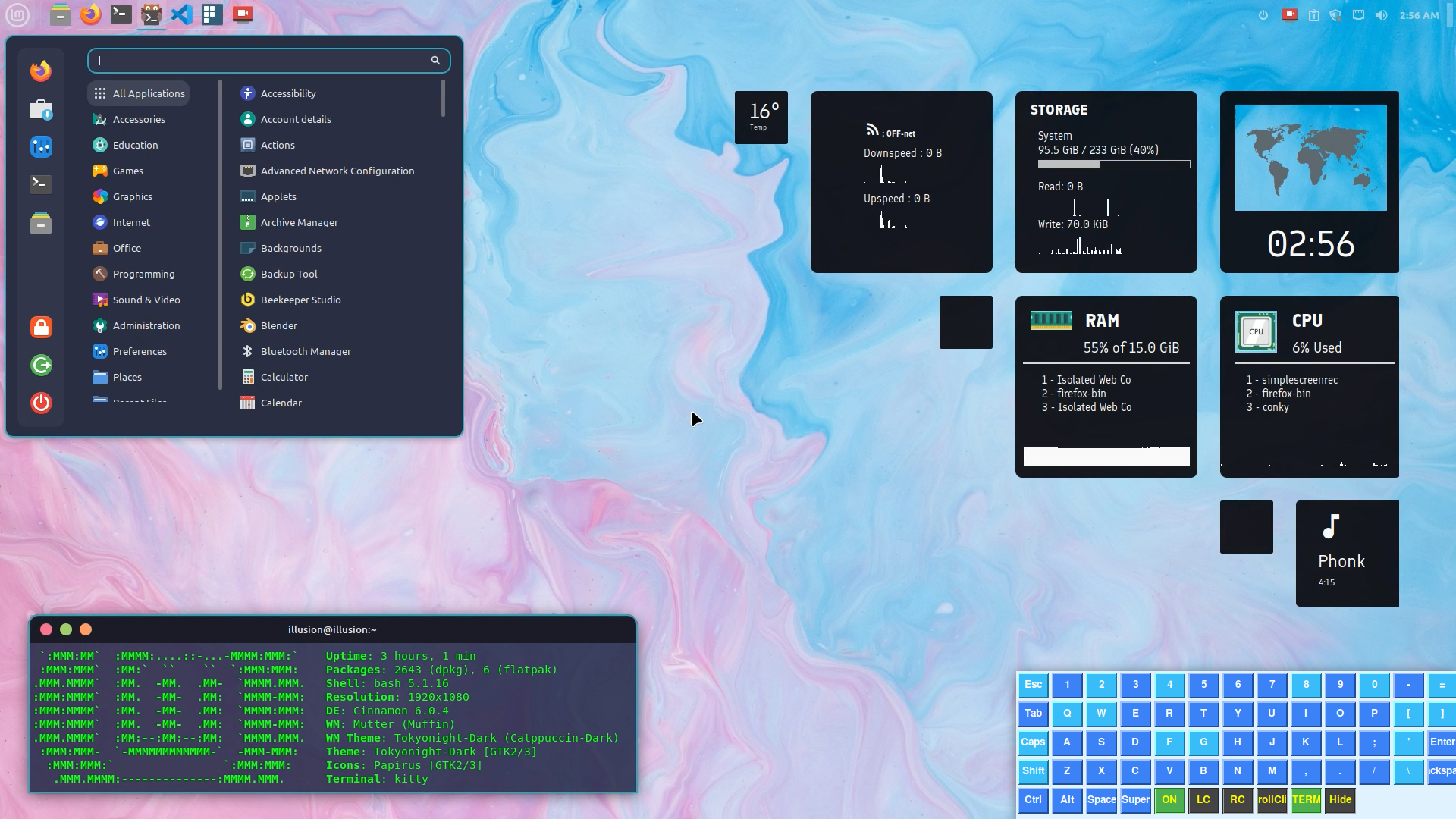 Current Theme Setup