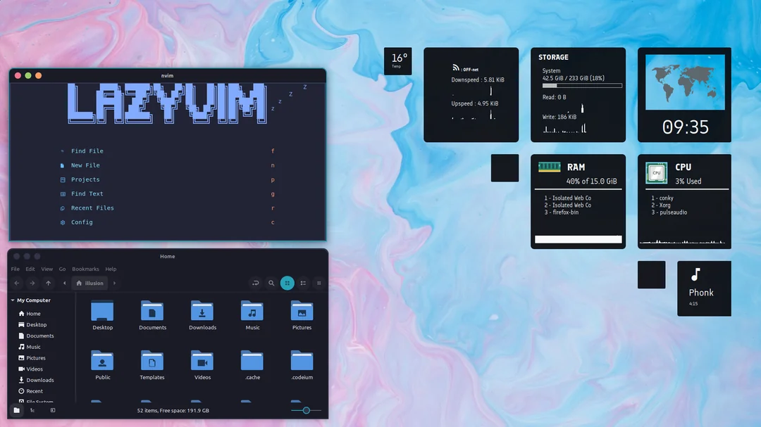 Current Theme Setup